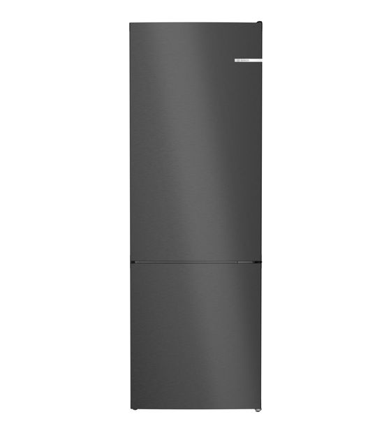 Bosch Serie 4 KGN492XCF 311 l / 129 l Kühl-Gefrierkombi freistehend NoFrost 178 kWh Jahr  (Schwarz, Edelstahl) f&uuml;r 943,00 Euro