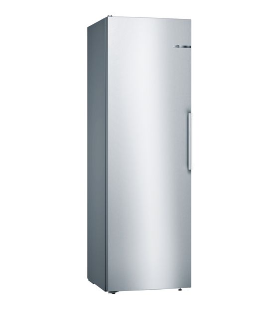 Bosch Serie 4 KSV36VLEP 346 l / 346 l Kühlschrank freistehend EEK: E 116 kWh Jahr NoFrost  (Edelstahl) f&uuml;r 879,00 Euro