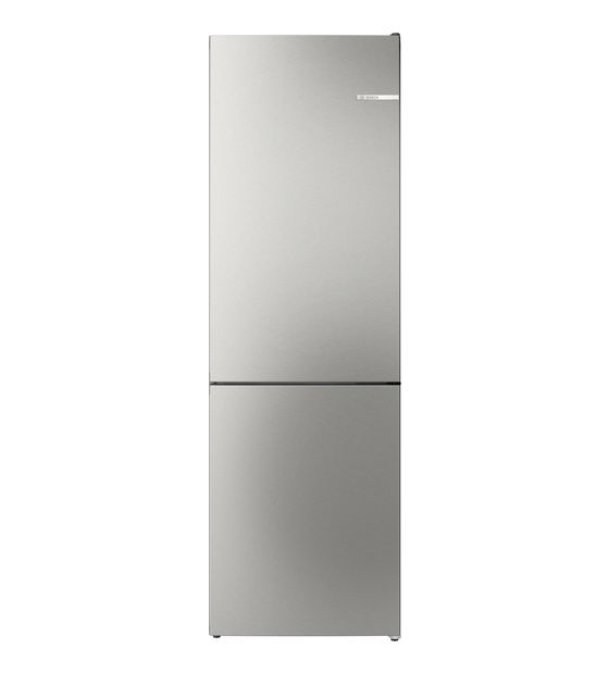 Bosch Serie 4 MKK37GNLAA (KGN362LAF + KSZGGM00) 218 l / 103 l Kühl-Gefrierkombi freistehend NoFrost 111 kWh Jahr  (Metallisch) f&uuml;r 1.008,00 Euro