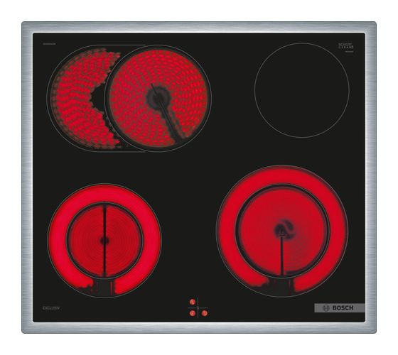 Bosch Serie 4 NKH645GA2M herdgebundenes 60 cm Glaskeramik Kochfeld/Herdplatte 4 Zone(n) f&uuml;r 392,00 Euro