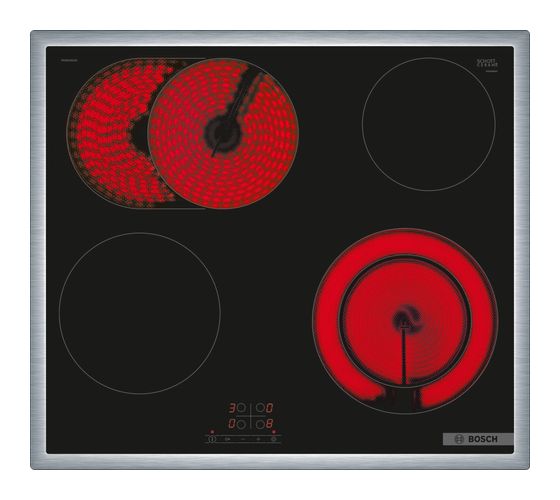 Bosch Serie 4 PKN645BA2E autarkes 60 cm Glaskeramik Kochfeld/Herdplatte 4 Zone(n) f&uuml;r 256,99 Euro