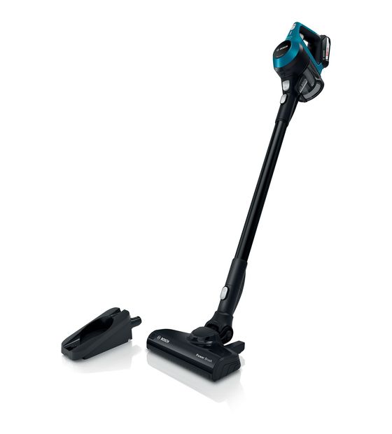 Bosch Serie 6 BBS611LAG Handstaubsauger Beutellos bis 30 min Laufzeit 18 V  (Blau) f&uuml;r 212,99 Euro
