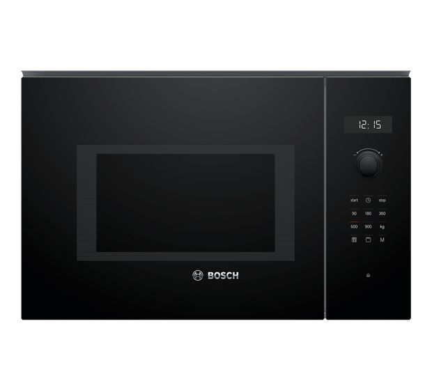 Bosch Serie 6 BEL554MB0 Einbau-Mikrowelle 900 W Größe: mittel 5 Stufen Grill (Schwarz, Edelstahl) f&uuml;r 325,00 Euro