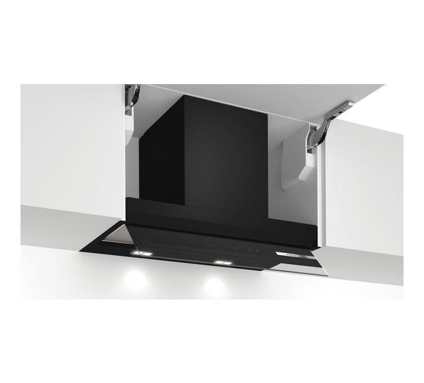 Bosch Serie 6 DBB67AM60 Abluft/Umluft Dunstabzugshaube/Esse Einbau 597 mm (Schwarz) f&uuml;r 852,00 Euro