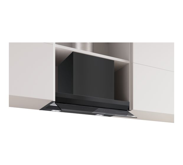Bosch Serie 6 DBB67DP60 Abluft/Umluft Dunstabzugshaube/Esse Einbau 597 mm (Schwarz) f&uuml;r 626,00 Euro
