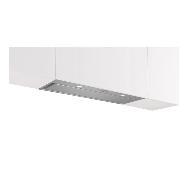 Bosch Serie 6 DLN87AC50 Lüfterbaustein Abluft/Umluft Dunstabzugshaube/Esse Einbau 86 cm (Edelstahl) f&uuml;r 449,00 Euro