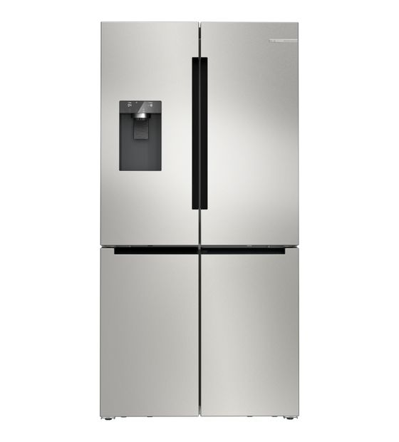 Bosch Serie 6 KFD96APEA Side-by-Side Kühl-/ Gefrierkombination 375 l / 199 l 327 kWh NoFrost 1830 mm x 905 mm  (Edelstahl) f&uuml;r 2.006,00 Euro