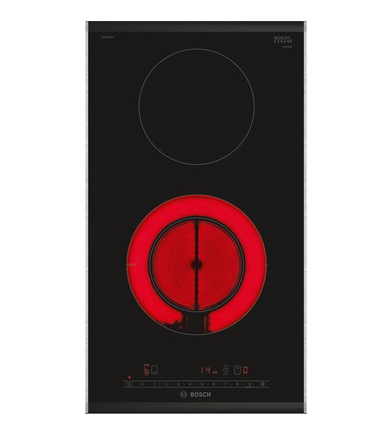 Bosch Serie 6 PKF375FP2E autarkes 30 cm Glaskeramik Kochfeld/Herdplatte 2 Zone(n) f&uuml;r 266,99 Euro