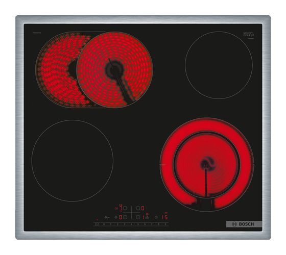 Bosch Serie 6 PKN645FP2E autarkes 60 cm Glaskeramik Kochfeld/Herdplatte 4 Zone(n) f&uuml;r 271,99 Euro