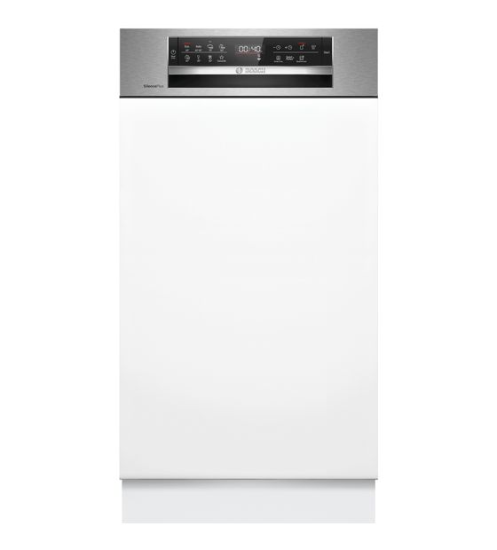 Bosch Serie 6 SPI6EMS21E 45 cm Geschirrspüler teilintegriert (ohne Front) Leise 10 Maßgedecke aquaStop Funktion Wärmetauscher f&uuml;r 628,00 Euro
