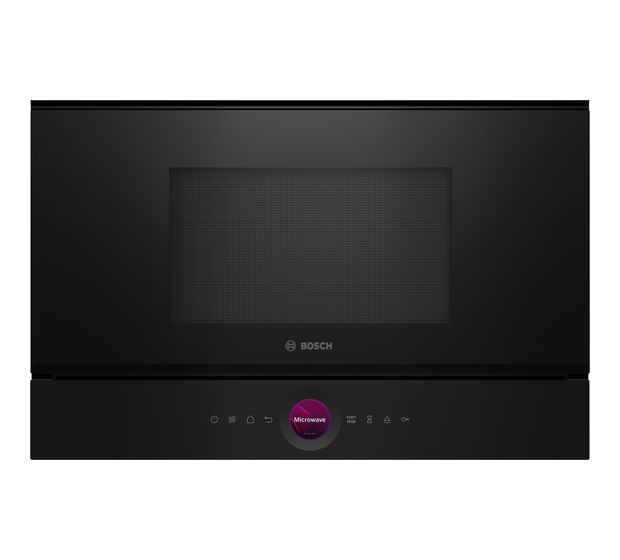 Bosch Serie 8 BER7321B1 Einbau-Mikrowelle 900 W Größe: mittel 5 Stufen (Schwarz) f&uuml;r 696,00 Euro