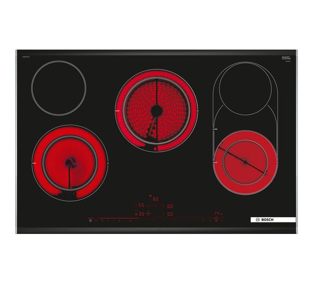 Bosch Serie 8 PKM875DP1D autarkes 80cm Glaskeramik Kochfeld/Herdplatte 5 Zone(n) f&uuml;r 496,00 Euro