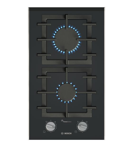 Bosch Serie 8 PRB3A6I40 autarkes 30 cm Gaskochfeld Kochfeld/Herdplatte 2 Zone(n) f&uuml;r 393,00 Euro
