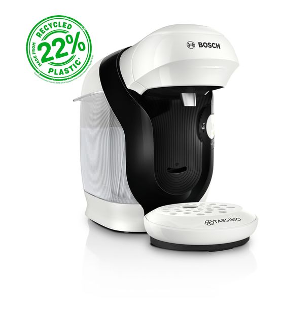 Bosch TAS112E Tassimo Style friendly Kaffeekapsel Maschine  (Weiß) f&uuml;r 36,99 Euro