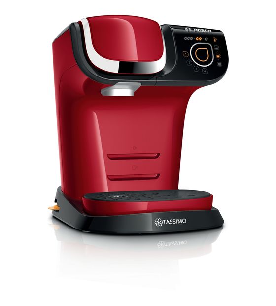 Bosch TAS6503 Tassimo My Way 2 Kaffeekapsel Maschine  (Rot) f&uuml;r 68,99 Euro