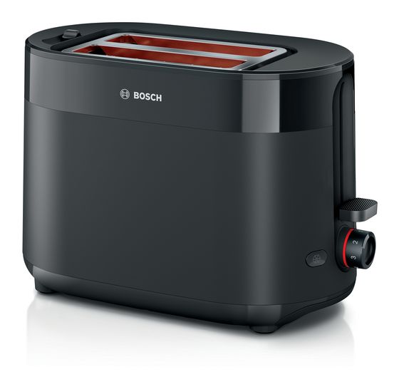 Bosch TAT2M123 MyMoment Toaster 950 W 2 Scheibe(n) 6 Stufen  (Schwarz) f&uuml;r 34,99 Euro