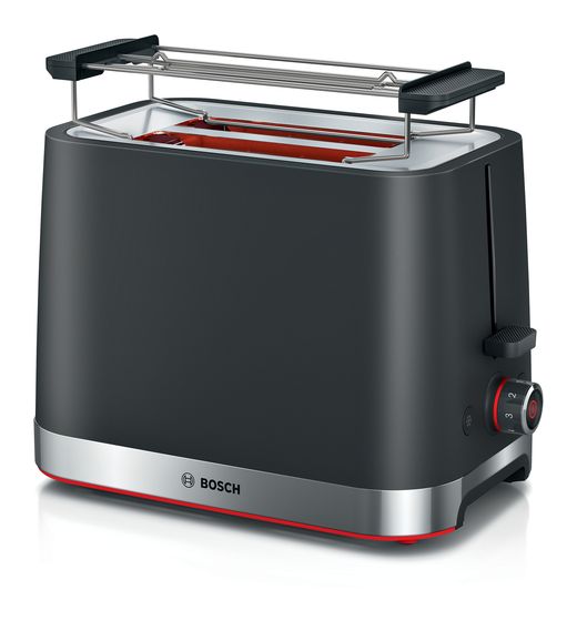 Bosch TAT4M223 MyMoment Toaster 950 W 2 Scheibe(n) 4 Stufen  (Schwarz, Edelstahl) f&uuml;r 45,99 Euro