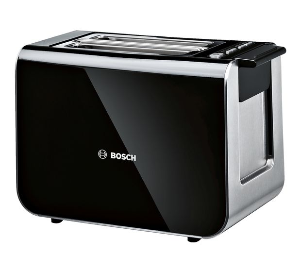 Bosch TAT8613N Styline Toaster 860 W 2 Scheibe(n) 9 Stufen  (Schwarz) f&uuml;r 72,49 Euro