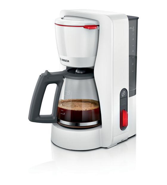 Bosch TKA3M131 MyMoment 15 Tassen Filterkaffeemaschine 1,2 l  (Weiß) f&uuml;r 49,99 Euro