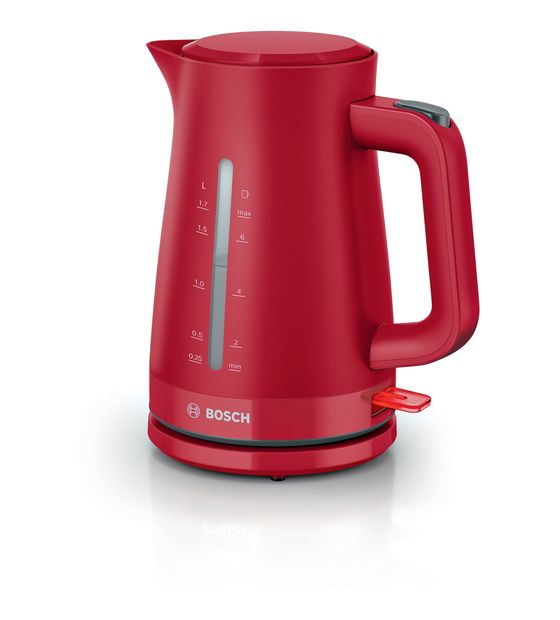 Bosch TWK3M124 MyMoment 1,7 l Wasserkocher 2400 W  (Rot) f&uuml;r 38,99 Euro