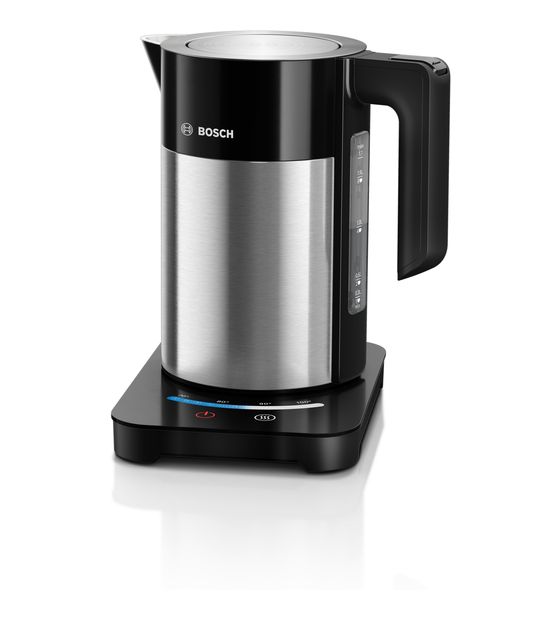 Bosch TWK7203 1,7 l Wasserkocher 1850 W  (Schwarz, Edelstahl) f&uuml;r 125,99 Euro