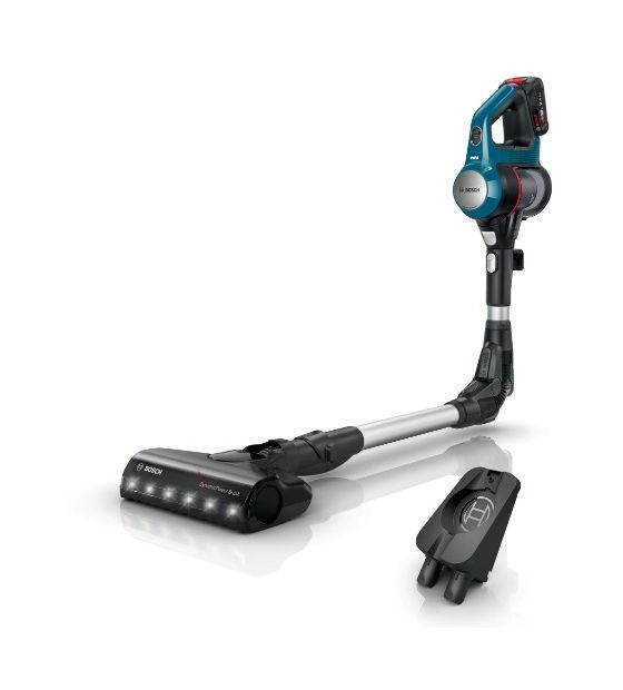 Bosch Unlimited 7 BSS71125AH Handstaubsauger Beutellos bis 35 min Laufzeit 18 V  (Schwarz, Blau) f&uuml;r 199,99 Euro