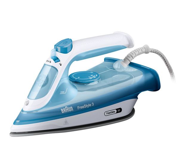 Braun FI3144BL FreeStyle 3 45 g/min Trocken- & Dampfbügeleisen f&uuml;r 45,49 Euro