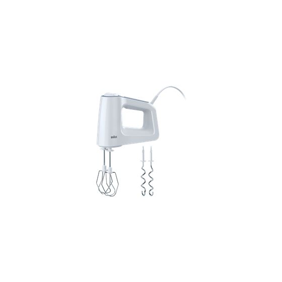 Braun HM3100 MultiMix 3 Handmixer 500 W 5 Stufen  (Weiß) f&uuml;r 47,99 Euro