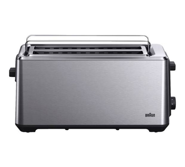 Braun HT5220BK Toaster 1470 W 2 Scheibe(n)  (Schwarz, Edelstahl) f&uuml;r 58,99 Euro