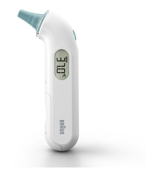 Braun IRT3030 ThermoScan 3 Infrarot-Fieberthermometer LCD-Display f&uuml;r 33,99 Euro