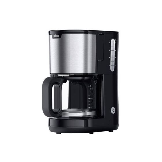 Braun KF1500 PureShine 10 Tassen Filterkaffeemaschine  (Schwarz) f&uuml;r 39,99 Euro