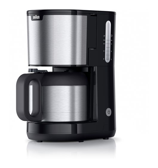 Braun KF1505BK PurShine 9 Tassen Thermo Filterkaffeemaschine 1,2 l  (Schwarz) f&uuml;r 64,99 Euro