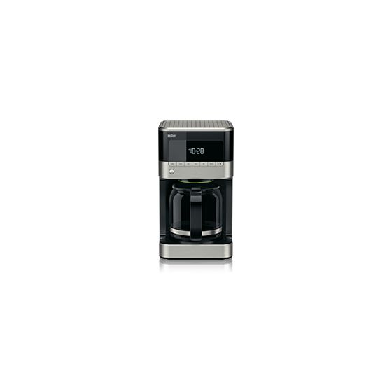 Braun KF7120 PurAroma 7 12 Tassen Filterkaffeemaschine  (Schwarz, Edelstahl) f&uuml;r 123,99 Euro