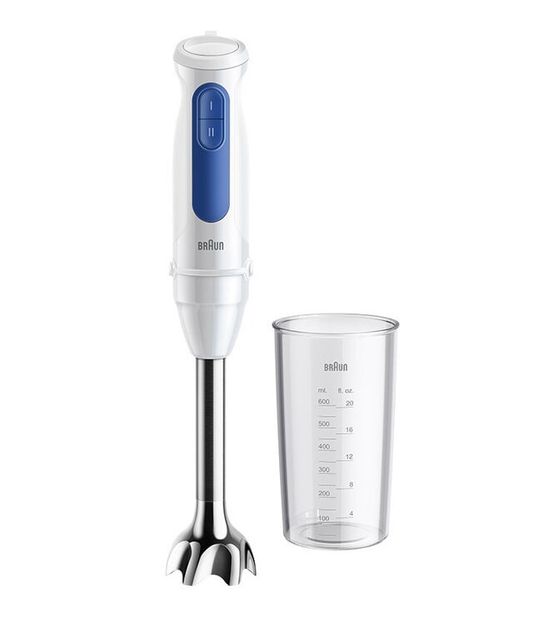 Braun MQ30001M MultiQuick 3 Handmixer 900 W 2 Stufen  (Blau, Weiß) f&uuml;r 41,99 Euro