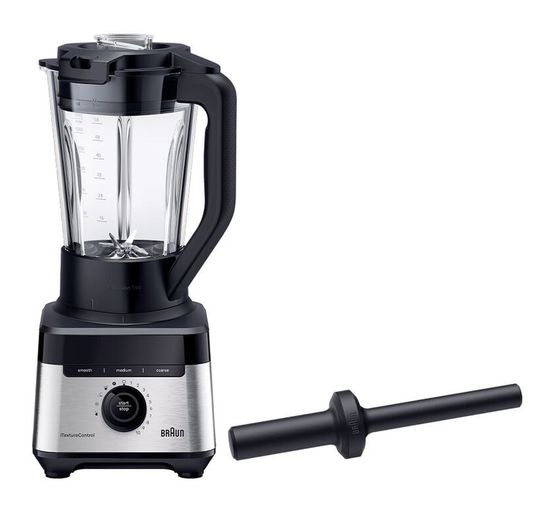 Braun Power Blend 7 JB7550BK 2 l Standmixer 10 Geschwindigkeiten 1400 W  (Schwarz) f&uuml;r 111,99 Euro