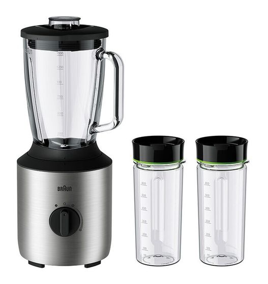 Braun PowerBlend 1 SIJB3272SI 1,5 l Standmixer 800 W  (Edelstahl) f&uuml;r 98,49 Euro