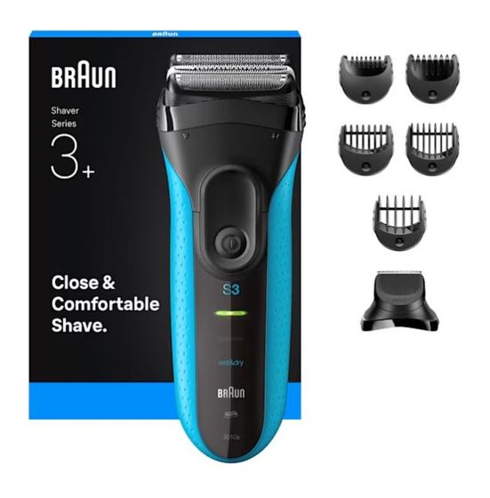 Braun Series 3 3010BT ProSkin Nass&Trocken Rasierer Nickel-Metallhydrid (NiMH) 45 min f&uuml;r 106,99 Euro