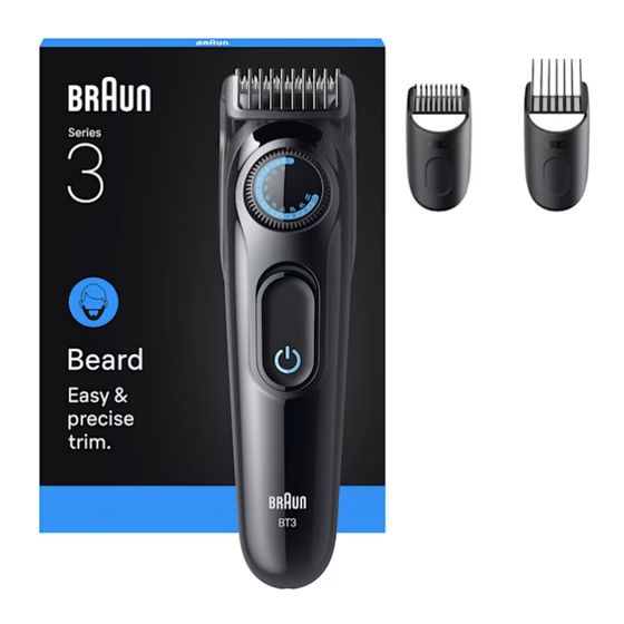 Braun Series 3 BT3520 Barttrimmer Trocken Rasierer Nickel-Metallhydrid (NiMH) 50 min f&uuml;r 34,99 Euro