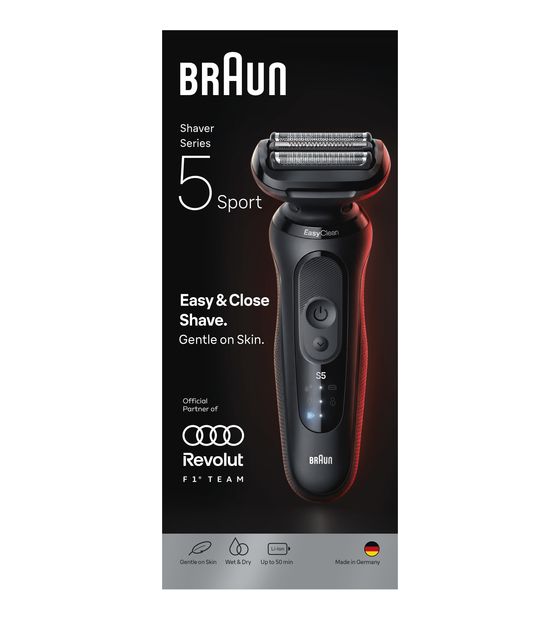 Braun Series 5 52-N1000SF1 Nass&Trocken Rasierer Lithium-Ion (Li-Ion) 50 min f&uuml;r 79,99 Euro