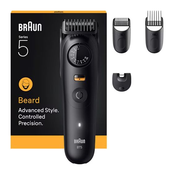 Braun Series 5 BT5520 Barttrimmer Nass&Trocken Rasierer Lithium-Ion (Li-Ion) 120 min f&uuml;r 42,49 Euro