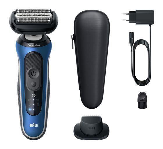 Braun Series 6 62-B1200S Nass&Trocken Rasierer Lithium-Ion (Li-Ion) 60 min f&uuml;r 110,99 Euro