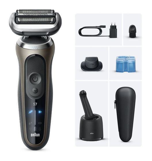 Braun Series 7 72-C7200cc Nass&Trocken Rasierer Lithium-Ion (Li-Ion) 60 min f&uuml;r 179,00 Euro