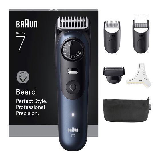 Braun Series 7 BT7520 Barttrimmer Nass&Trocken Rasierer Lithium-Ion (Li-Ion) 120 min f&uuml;r 60,99 Euro