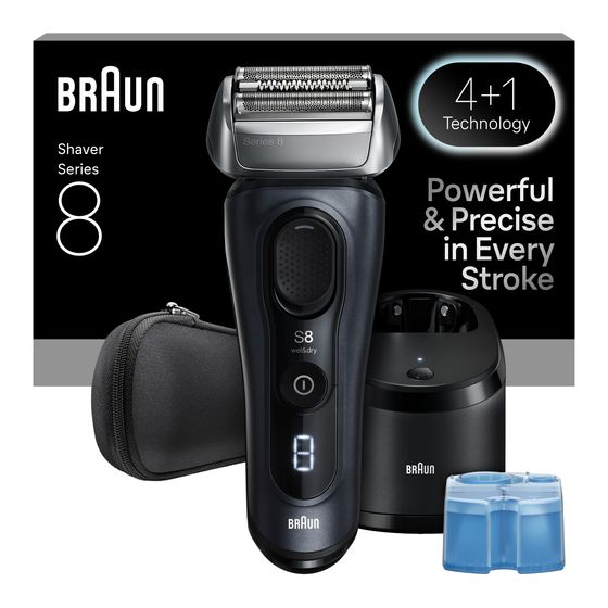 Braun Series 8 8663cc Rasierer Lithium-Ion (Li-Ion) 60 min f&uuml;r 347,00 Euro