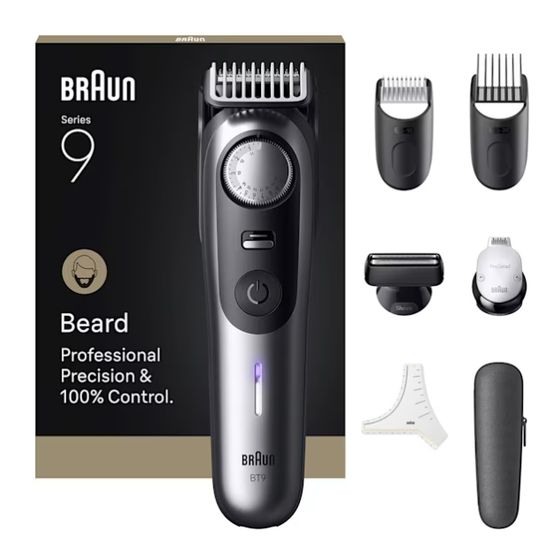 Braun Series 9 BT9520 Barttrimmer Nass&Trocken Rasierer Lithium-Ion (Li-Ion) 180 min f&uuml;r 124,99 Euro
