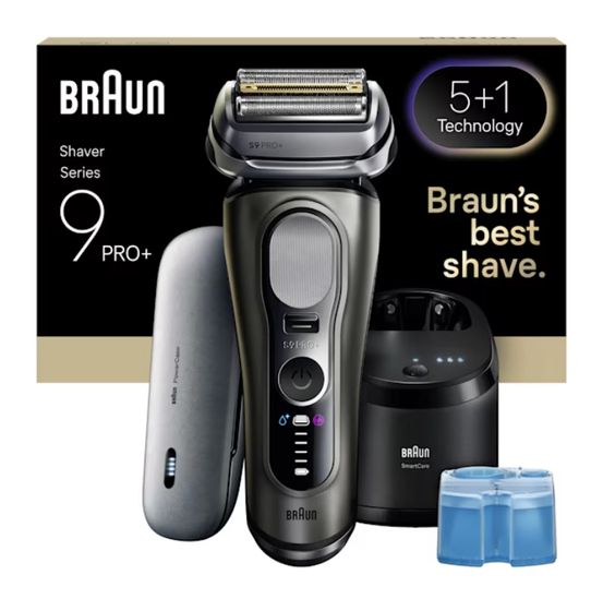 Braun Series 9 Pro+ 9675cc Nass&Trocken Rasierer Lithium-Ion (Li-Ion) f&uuml;r 491,00 Euro