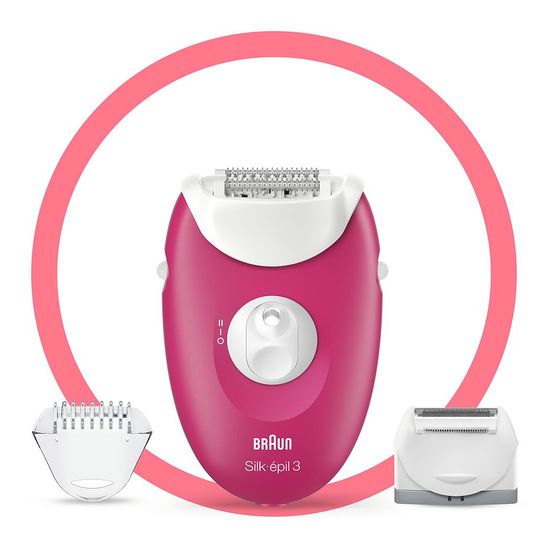 Braun Silk-épil 3 SE3-276 Trocken Epilierer/Damenrasierer f&uuml;r 45,99 Euro