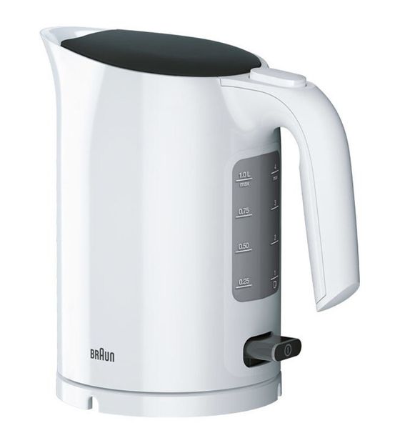 Braun WK3000 PurEase 1,0 l Wasserkocher 2200 W  (Weiß) f&uuml;r 35,49 Euro
