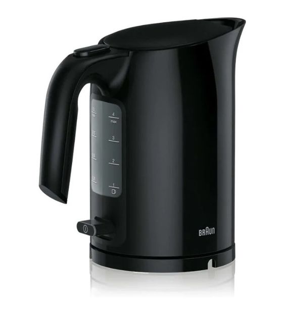 Braun WK3000 PurEase 1,0 l Wasserkocher 2200 W  (Schwarz) f&uuml;r 38,99 Euro