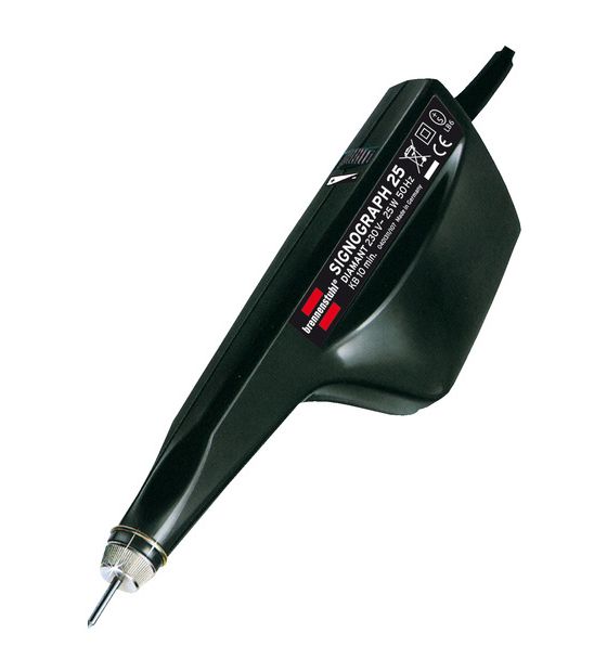 Brennenstuhl 1500740 Graviergerät Signograph 25 Watt mit gehärtetem Stichel f&uuml;r 34,49 Euro